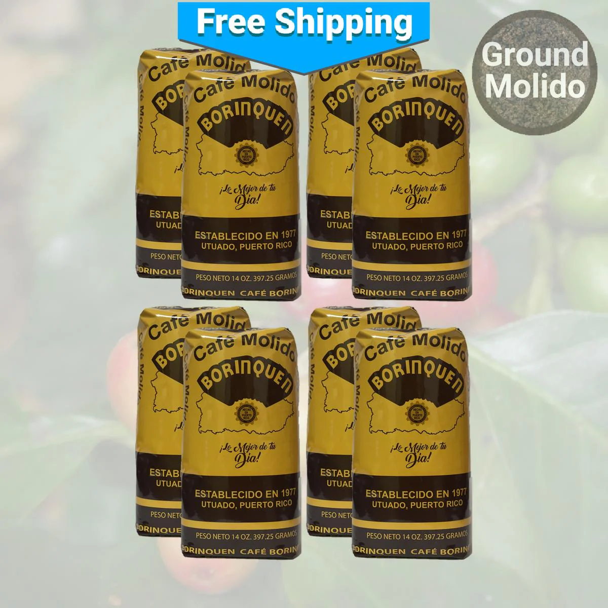 Café Borinquen Ground Coffee - Image 11