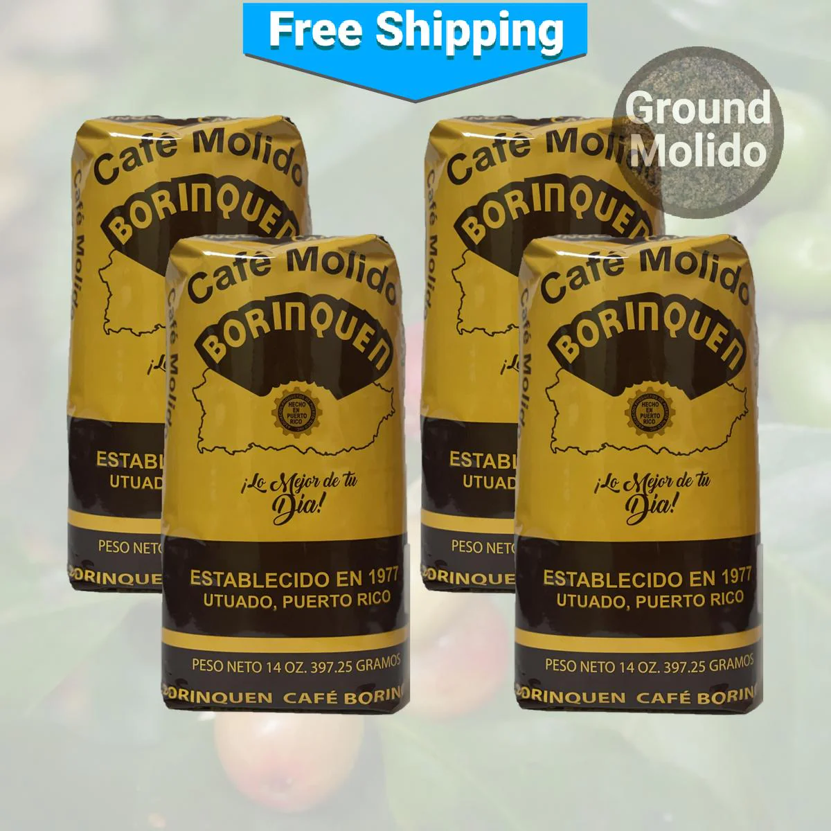 Café Borinquen Ground Coffee - Image 12