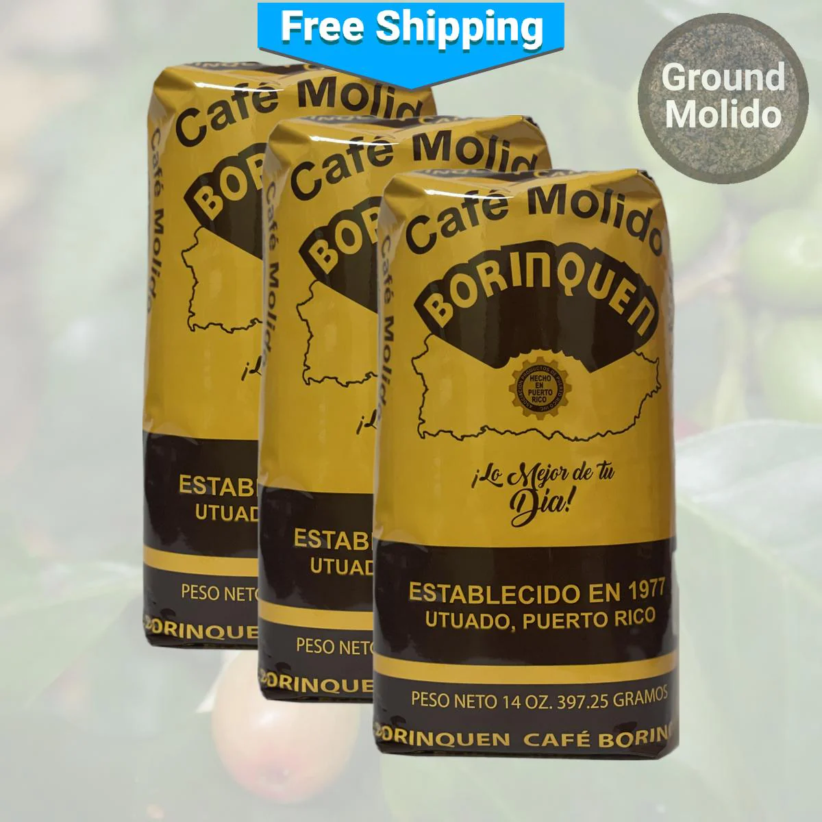 Café Borinquen Ground Coffee - Image 5