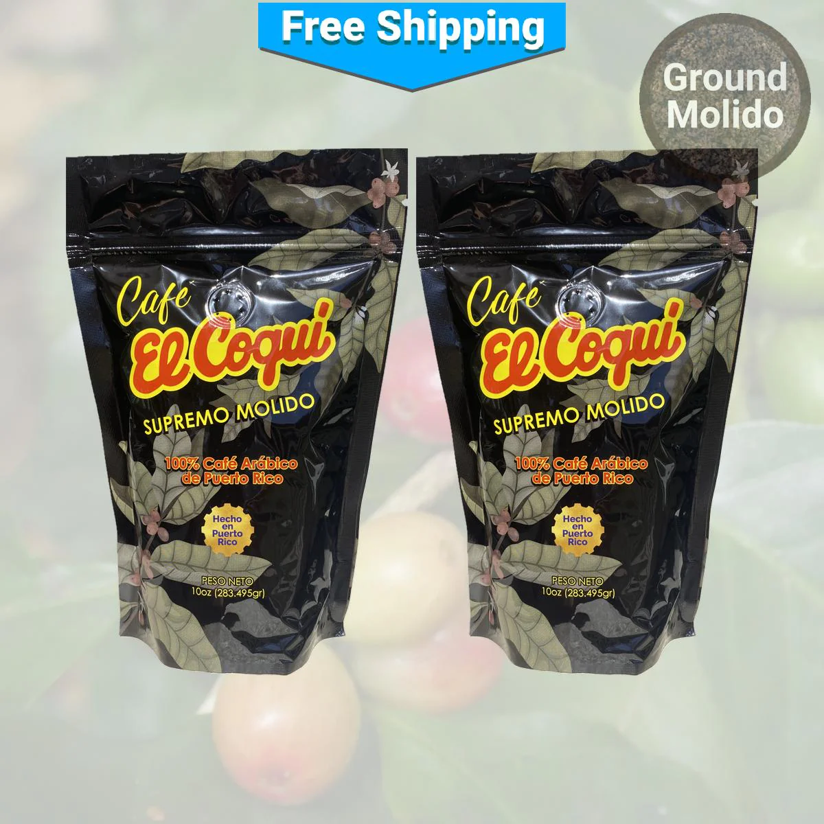 Café El Coquí Supremo Ground Coffee - Image 3